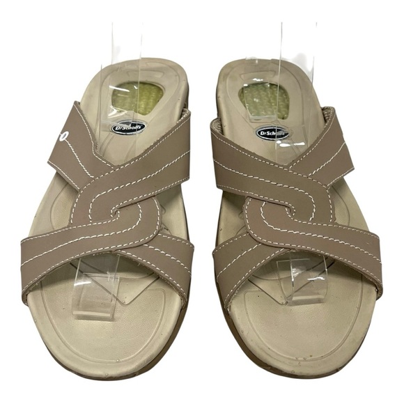 Dr. Scholl’s Parker Tan Casual Comfort Slip On Slide Sandals Women’s 8 - Picture 4 of 14